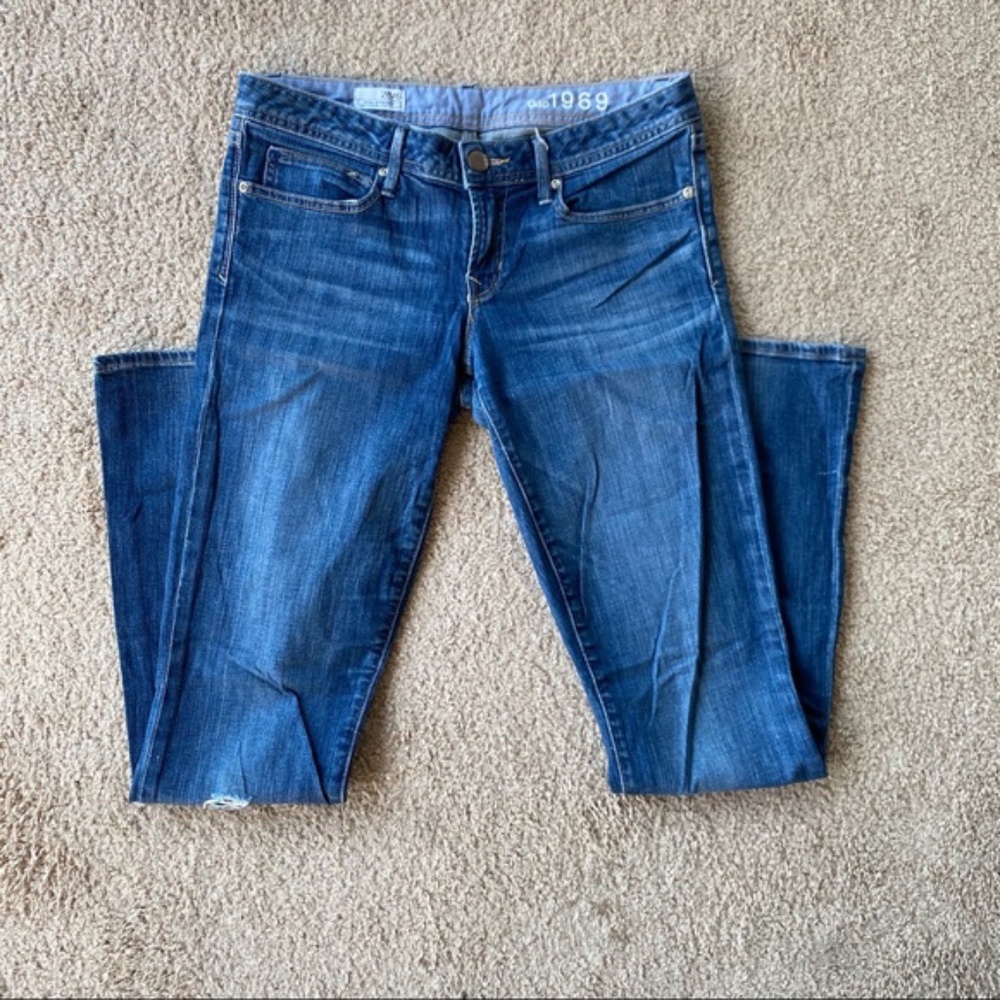 GAP 1969 Real Straight Denim Jeans Size 28
